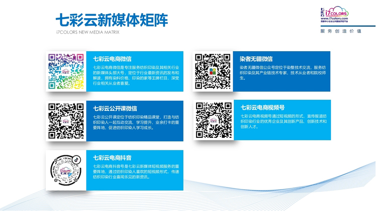 优秀案例-七彩云:印染及染化产业互联网创新服务