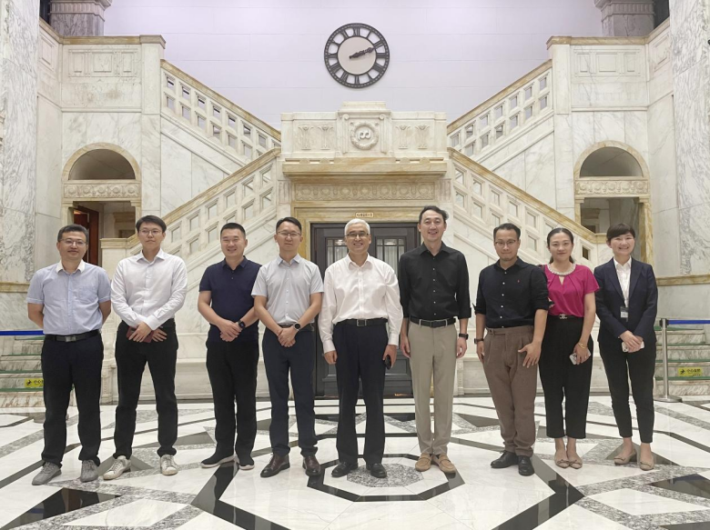 （第19期）央采委副秘书长兼产业金融负责人刘阳一行赴上海供应链金融企业拜访调研交流